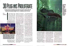 Flipbook of magazine spreads