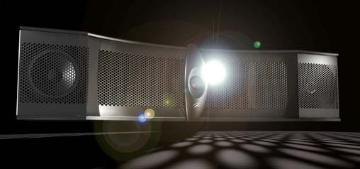 Speaker image rendered